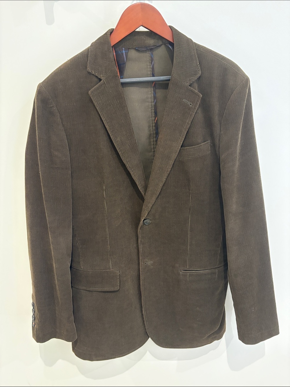 Charles Tyrwhitt Brown Corduroy Sport Coat